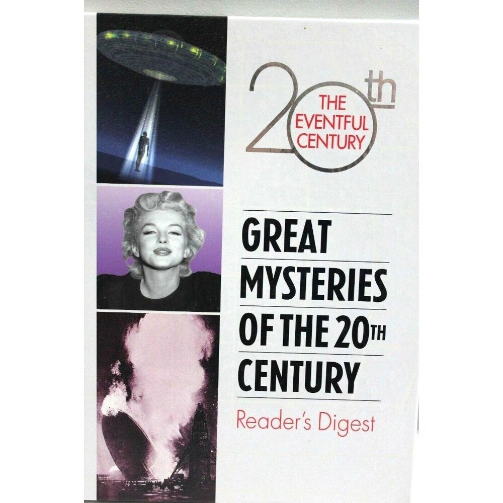 Readers Digest Great Mysteries Of The 20th‎ Century Hardcover Book